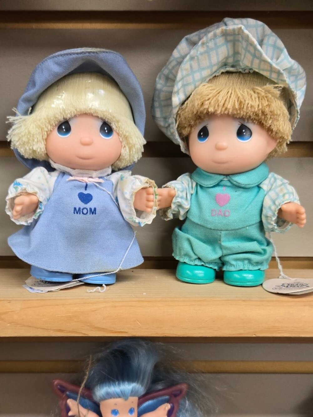 vintage Precious Moments dolls Pair